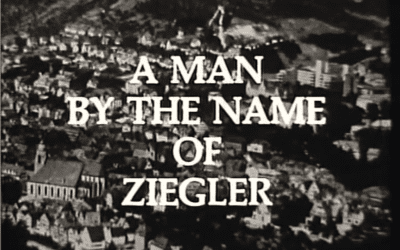 A Man By The Name of Ziegler